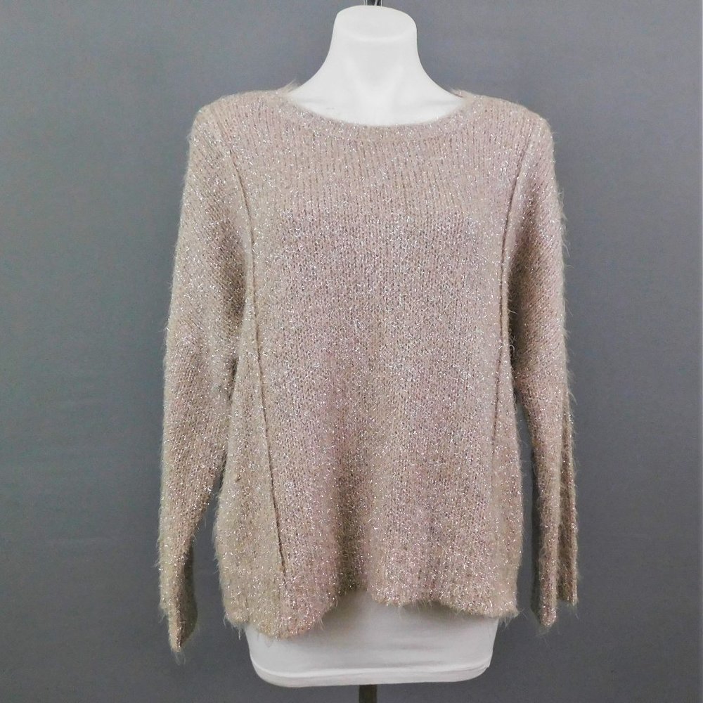 Jennifer Lopez Women Sweater Beige‎ L